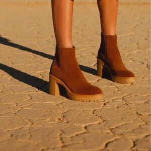 Dolce Vita Caster H2O Waterproof Lug Sole Platform Bootie